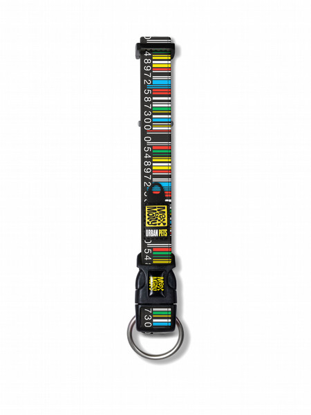 Max & Molly Barcode Mehrfarben Neoprene,Nylon Medium Hund Standard collar Halsband für Haustiere