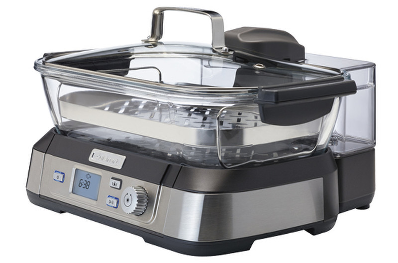 Cuisinart STM1000E 1basket(s) Freestanding 1800W Black,Stainless steel steam cooker