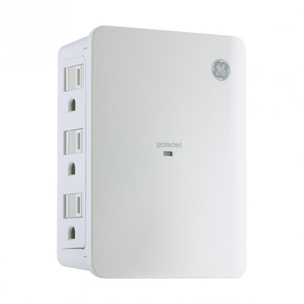 GE 10353 6AC outlet(s) 120V White surge protector