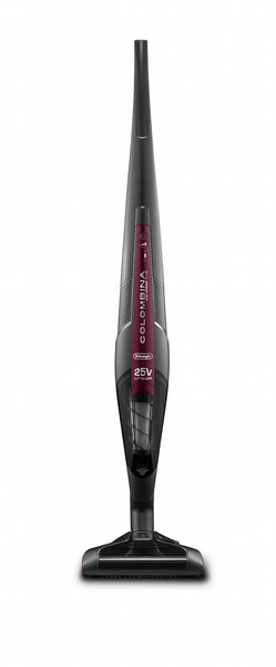 DeLonghi Colombina Cordless Plus XLR25LE.GY Bagless 1L Grey,Magenta stick vacuum/electric broom