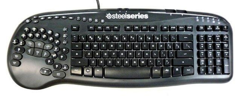Steelseries Merc Gaming Keyboard (Black) USB QWERTY Black keyboard