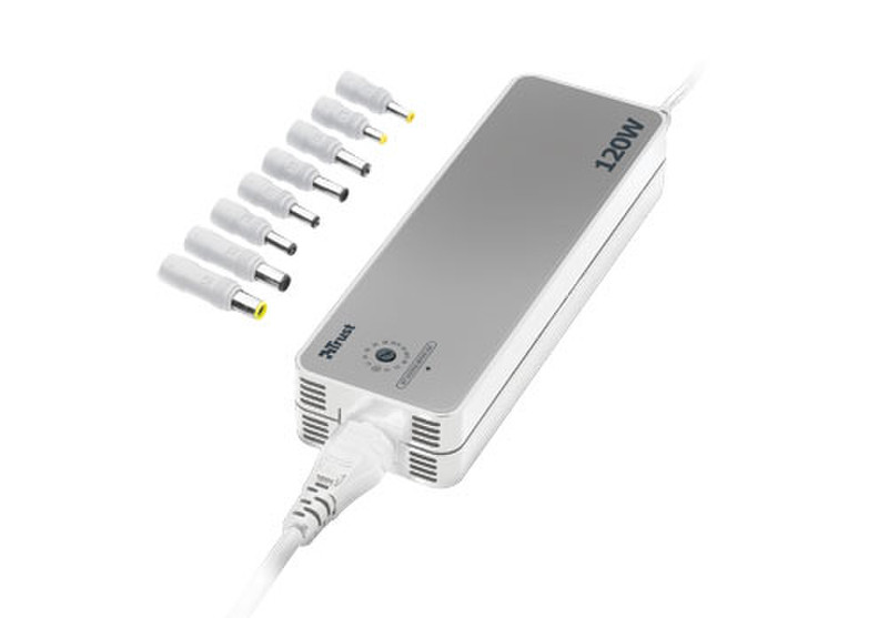 Trust 120W Notebook Power Adapter indoor 120W White power adapter/inverter