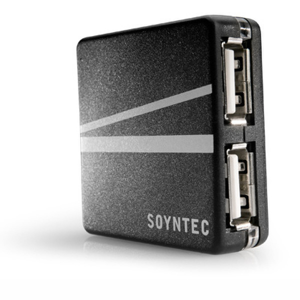 Soyntec 78913 480Мбит/с Черный хаб-разветвитель
