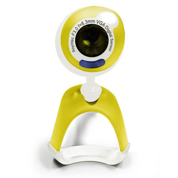 Soyntec Joinsee 350 1.3МП 640 x 480пикселей Желтый вебкамера