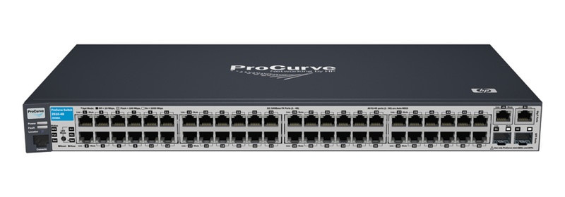 HP ProCurve 2610-48 Power over Ethernet (PoE) Черный