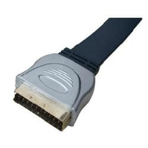 Nilox Scart 2m M/M 21pin 2м SCART (21-pin) SCART (21-pin) Синий SCART кабель