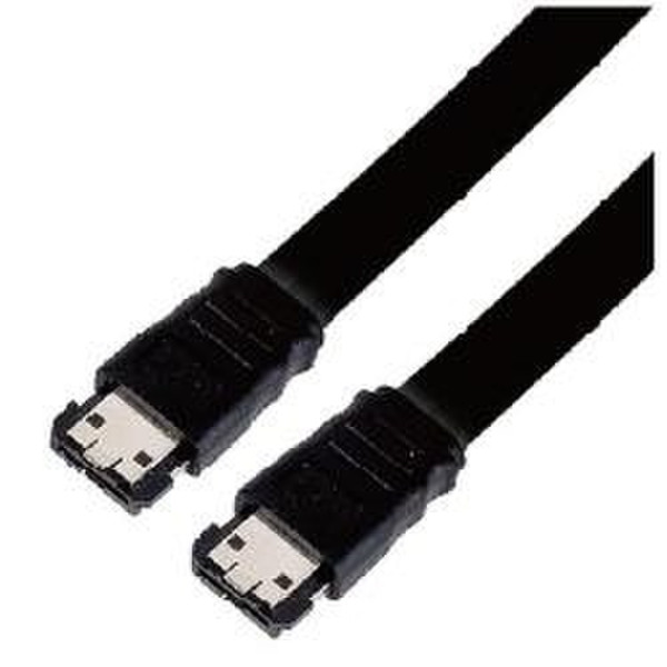 Nilox SATA Cable, 2m 2м Черный кабель SATA