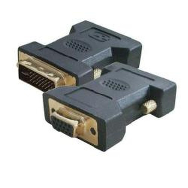 Nilox DVI M - VGA F DVI-D VGA Schwarz Kabelschnittstellen-/adapter