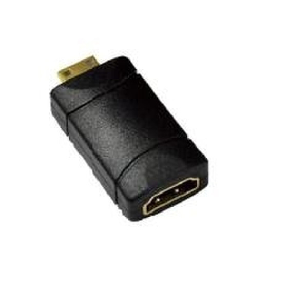 Nilox HDMI F - Mini HDMI M Mini-HDMI HDMI 19 Черный кабельный разъем/переходник