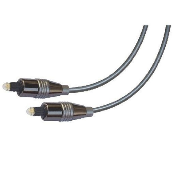 Nilox Toslink 50cm M/M SPDIF OD 6.0mm 0.5м Черный аудио кабель