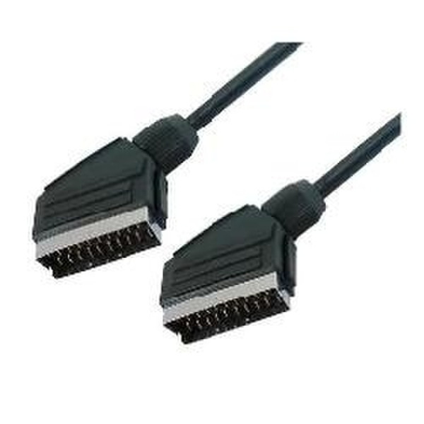 Nilox Scart 5m M/M 21pin 5м SCART (21-pin) SCART (21-pin) Черный SCART кабель
