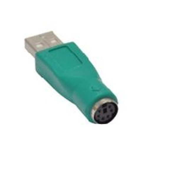 Nilox PS2 / USB USB 2.0 A PS/2 Green cable interface/gender adapter