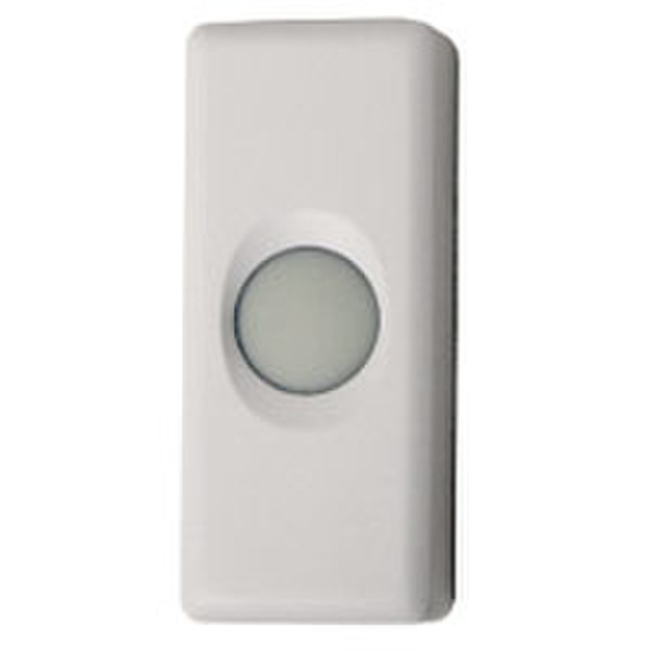 Nortek 2GIG-DBELL1-345 White Wired doorbell push button