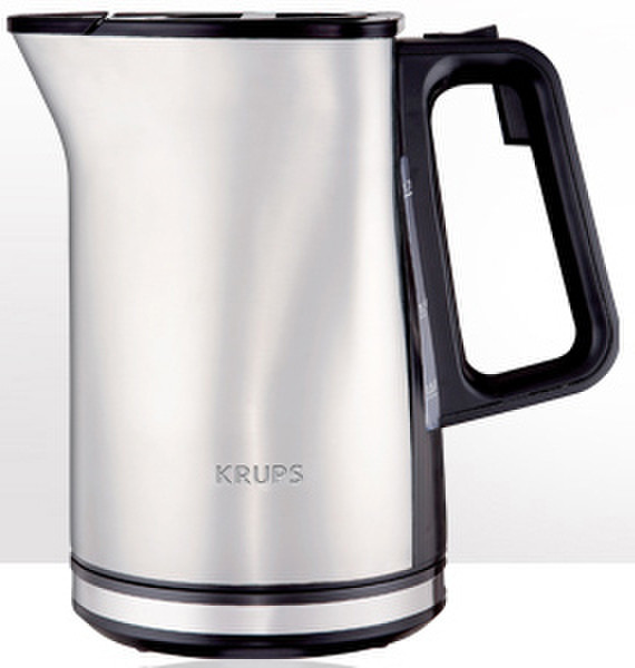 Krups BW500 1.7L 2400W Black,Silver electric kettle