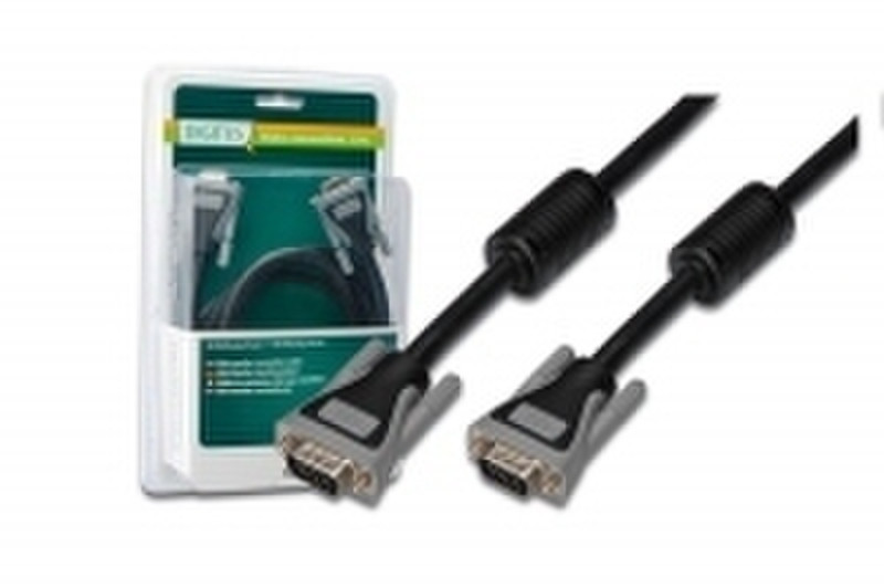 Digitus DB-230137 5m VGA (D-Sub) VGA (D-Sub) Black VGA cable