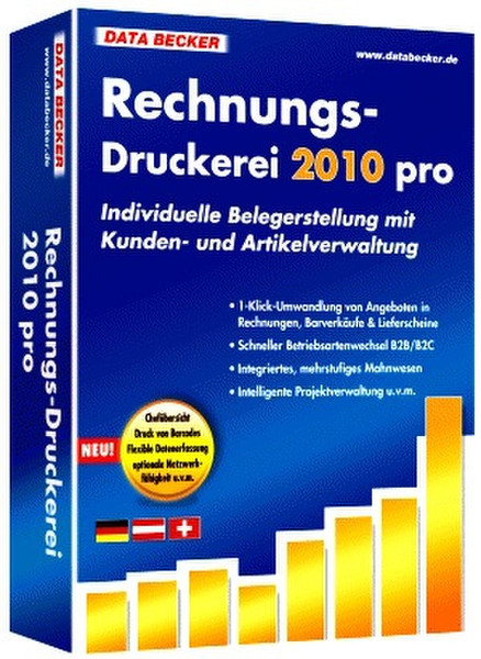 Data Becker Rechnungs-Druckerei 2010 pro