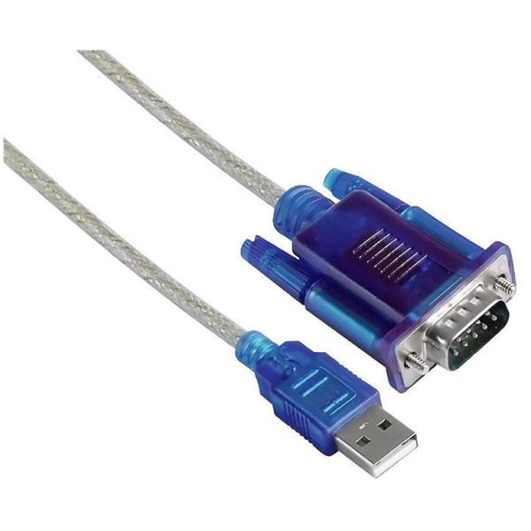 Nilox USB2-SER-9-B 0.50м USB A Синий кабель USB