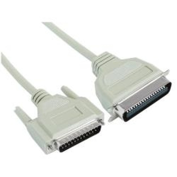 Nilox CAB-STAMP-3MT-B 3m White printer cable