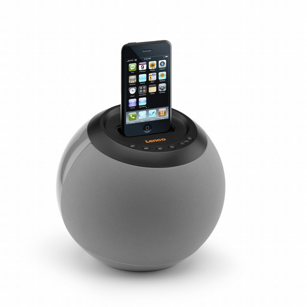 Lenco Speakerball for iPod Grau