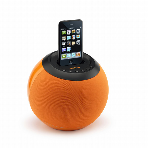 Lenco Speakerball for iPod Orange