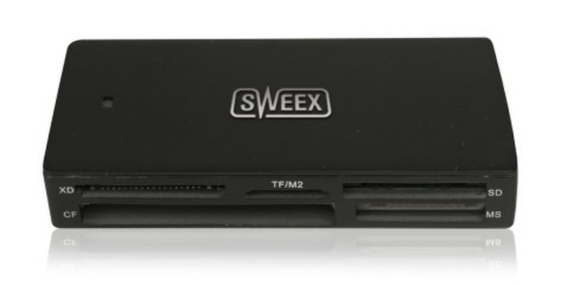 Sweex Multi Card Reader USB USB 2.0 Schwarz Kartenleser