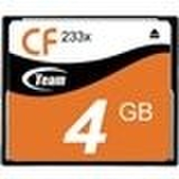 Team Group Compact Flash 4GB 233x 4ГБ CompactFlash карта памяти