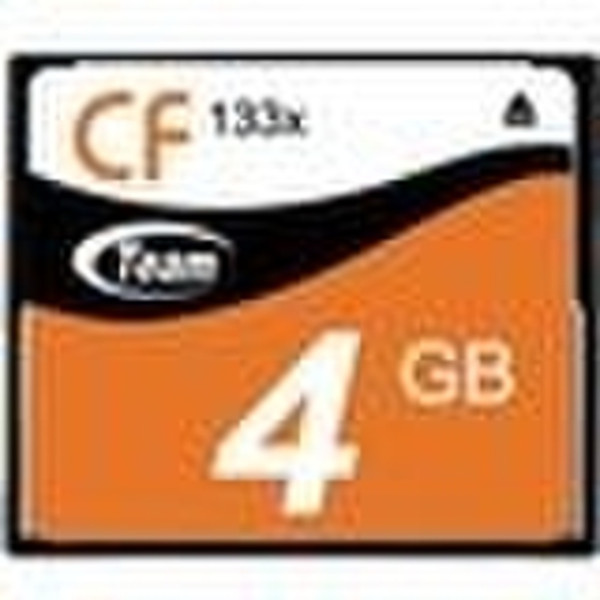 Team Group Compact Flash 4GB 133x 4GB CompactFlash memory card