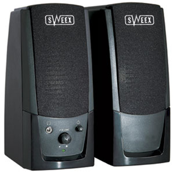 Sweex Speaker Set 200 Watt Black Schwarz Lautsprecher
