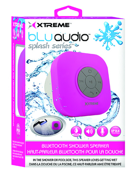 Xtreme XBS9-0102-PNK Mono portable speaker Kubus Pink Tragbarer Lautsprecher