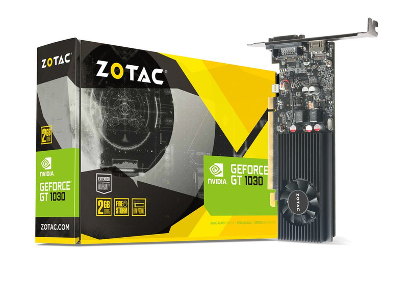 Zotac ZT-P10300A-10L GeForce GT 1030 2GB GDDR5 graphics card