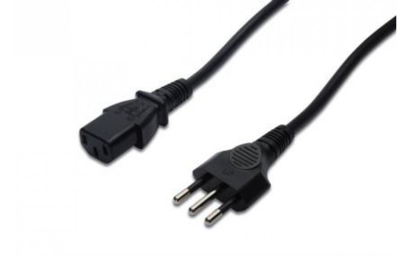 Mercodan 580820002 1.8m C13 coupler Black power cable