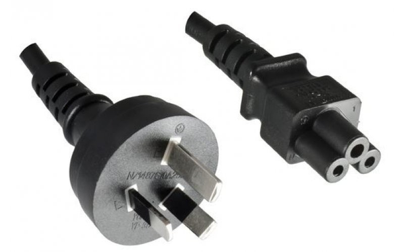 Mercodan 580820010 1.8m Black power cable