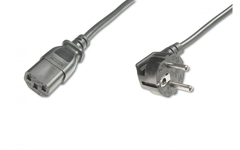 Mercodan 580820014 1.8m C13 coupler C13 coupler Black power cable