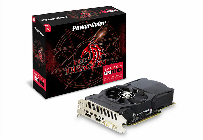 PowerColor Red Dragon Radeon RX 550 Radeon RX 550 2GB GDDR5