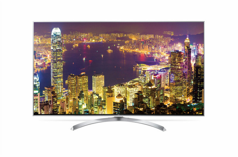 LG 55SJ8109 55Zoll 4K Ultra HD Smart-TV WLAN Silber LED-Fernseher