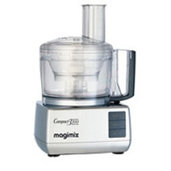 Magimix Compact 3100 Zilvergrijs 2.6L Grey,Silver food processor