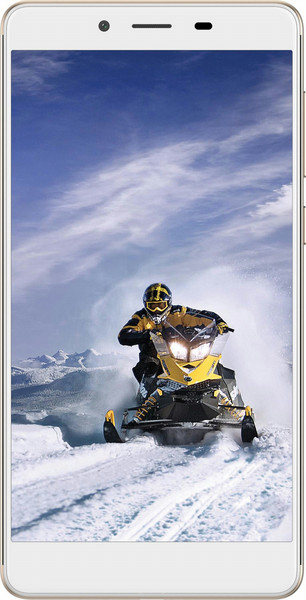 E-tel Ice Dual SIM 4G 32GB Gold,White smartphone