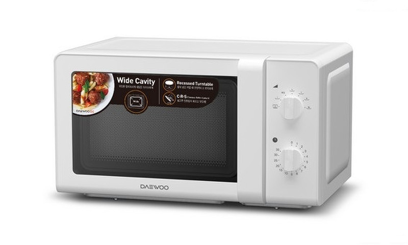 Daewoo KOG-6LM27 Настольный Комбинированная микроволновая печь 20л 700Вт Белый микроволновая печь