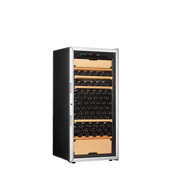 ArteVino OXM3T151NVD Отдельностоящий Черный 151бутылка(и) B wine cooler