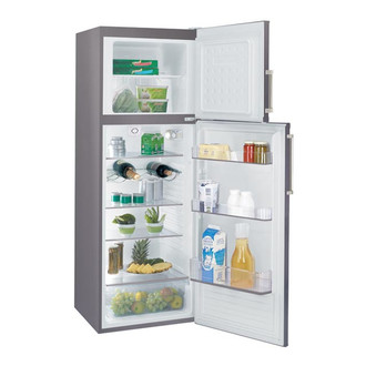 Candy CCDS6174FSH Freestanding 307L A++ Silver fridge-freezer