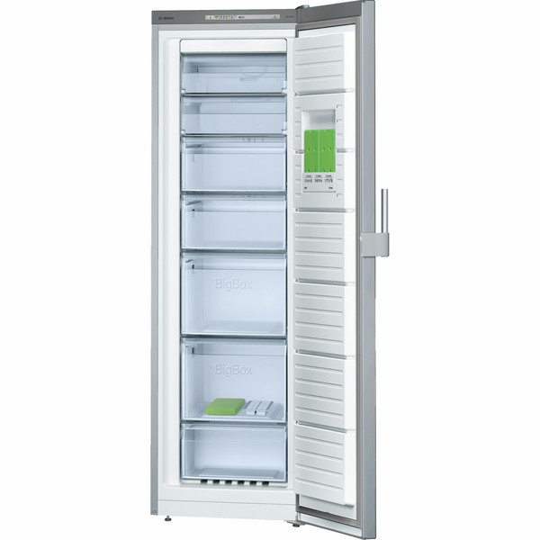 Bosch Serie 4 GSN36CL32 Freestanding Upright 237L A++ Stainless steel freezer