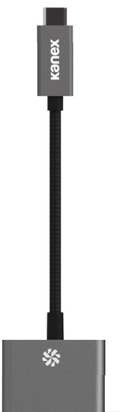 Kanex K181-1155-SG4I 10m HDMI USB C Black,Grey video cable adapter