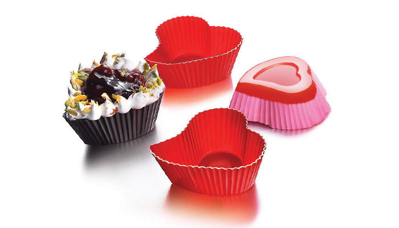 Siliconezone Heart Muffin Cup Muffin pan 6шт