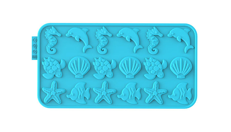Siliconezone Chocochips Blue candy/chocolate mold