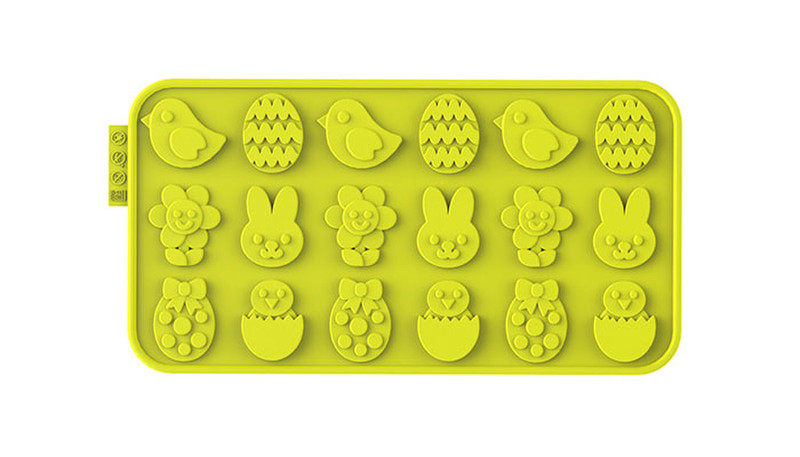 Siliconezone Chocochips Green candy/chocolate mold
