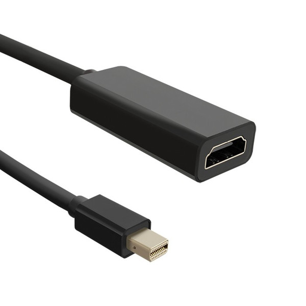 Qoltec 50432 0.2м Mini DisplayPort HDMI Черный DisplayPort кабель