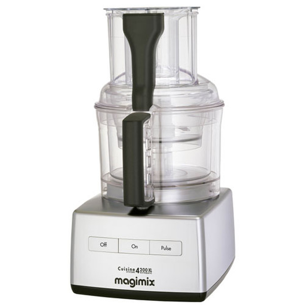 Magimix Cuisine Systeme 4200XL Zilvergrijs 3л Серый, Cеребряный кухонная комбайн