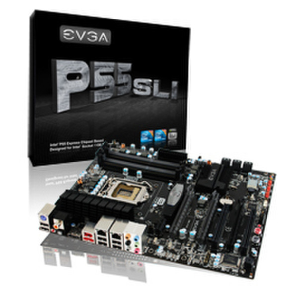 EVGA P55 Socket H (LGA 1156) ATX motherboard