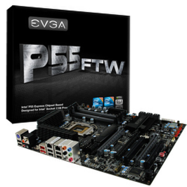 EVGA P55 FTW Socket H (LGA 1156) ATX motherboard