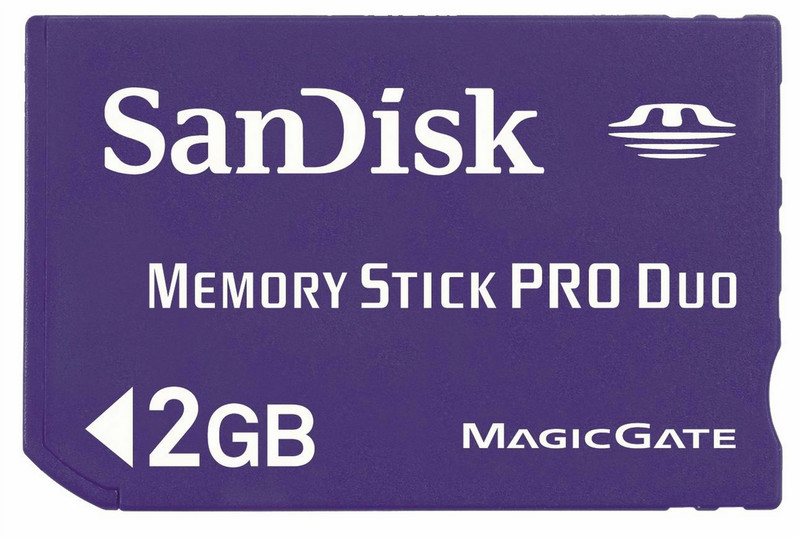 Sandisk Memory Stick PRO Duo 2GB 2GB memory card